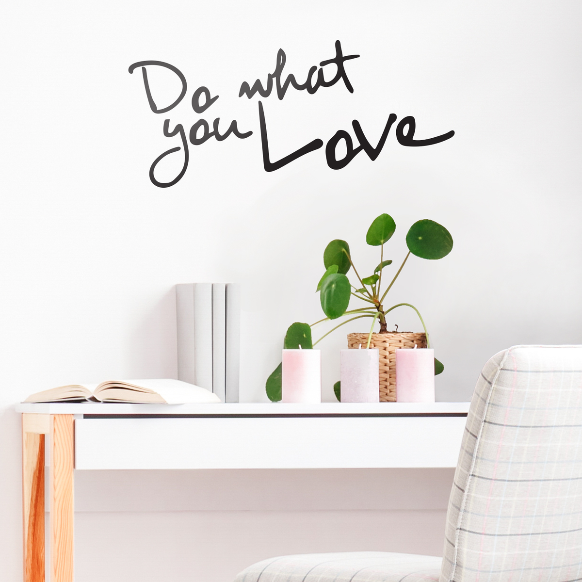 Do What You Love - Inspirational Life Quotes - Wall Art Decal 30