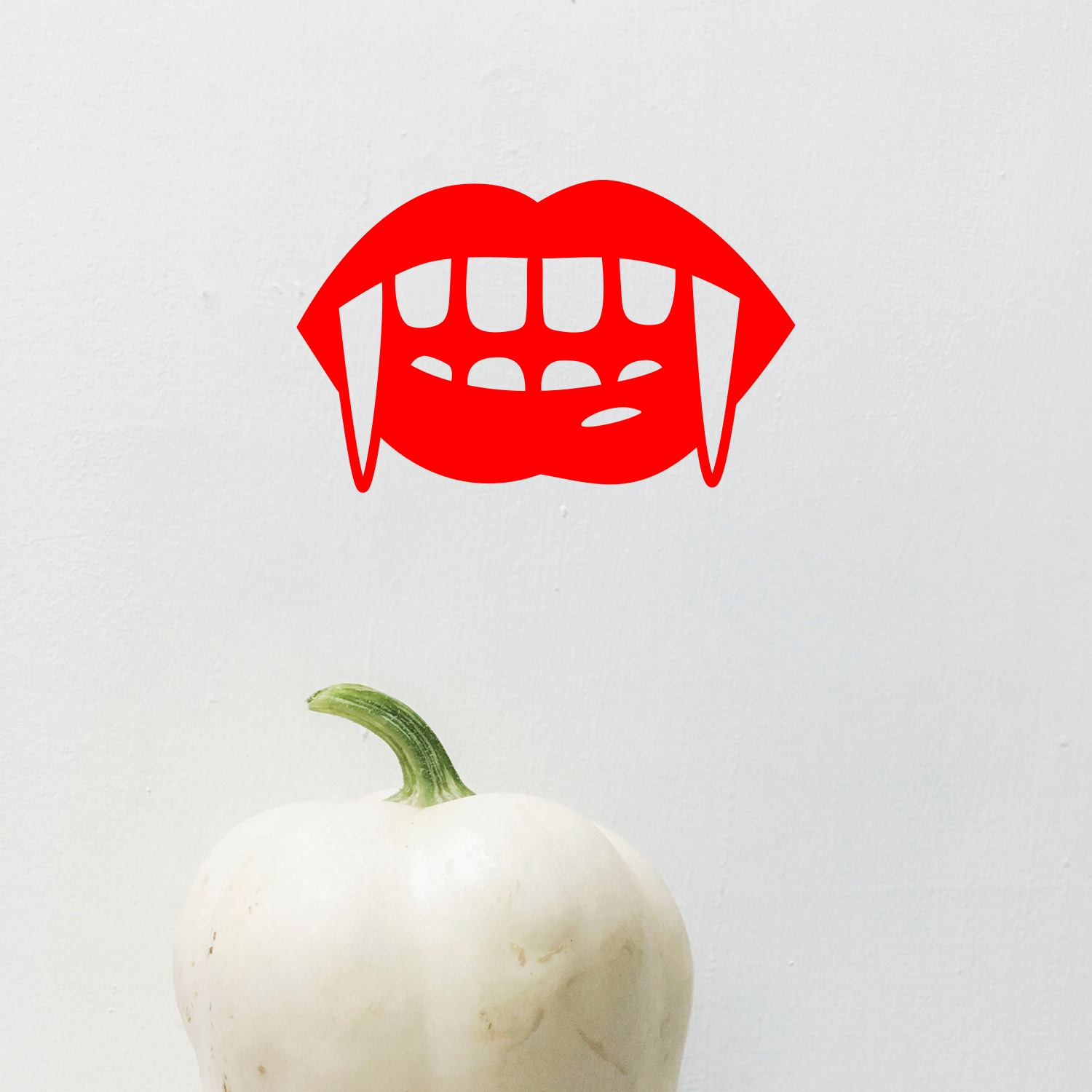 Vinyl Wall Art Decal - Vampire Teeth - 6 x 10" - Fun Spooky Halloween Goth Decoration Sticker - Kids Teens Adults Indoor Outdoor Wall Door Window Living Room Office Decor (6" x 10"; Black)"