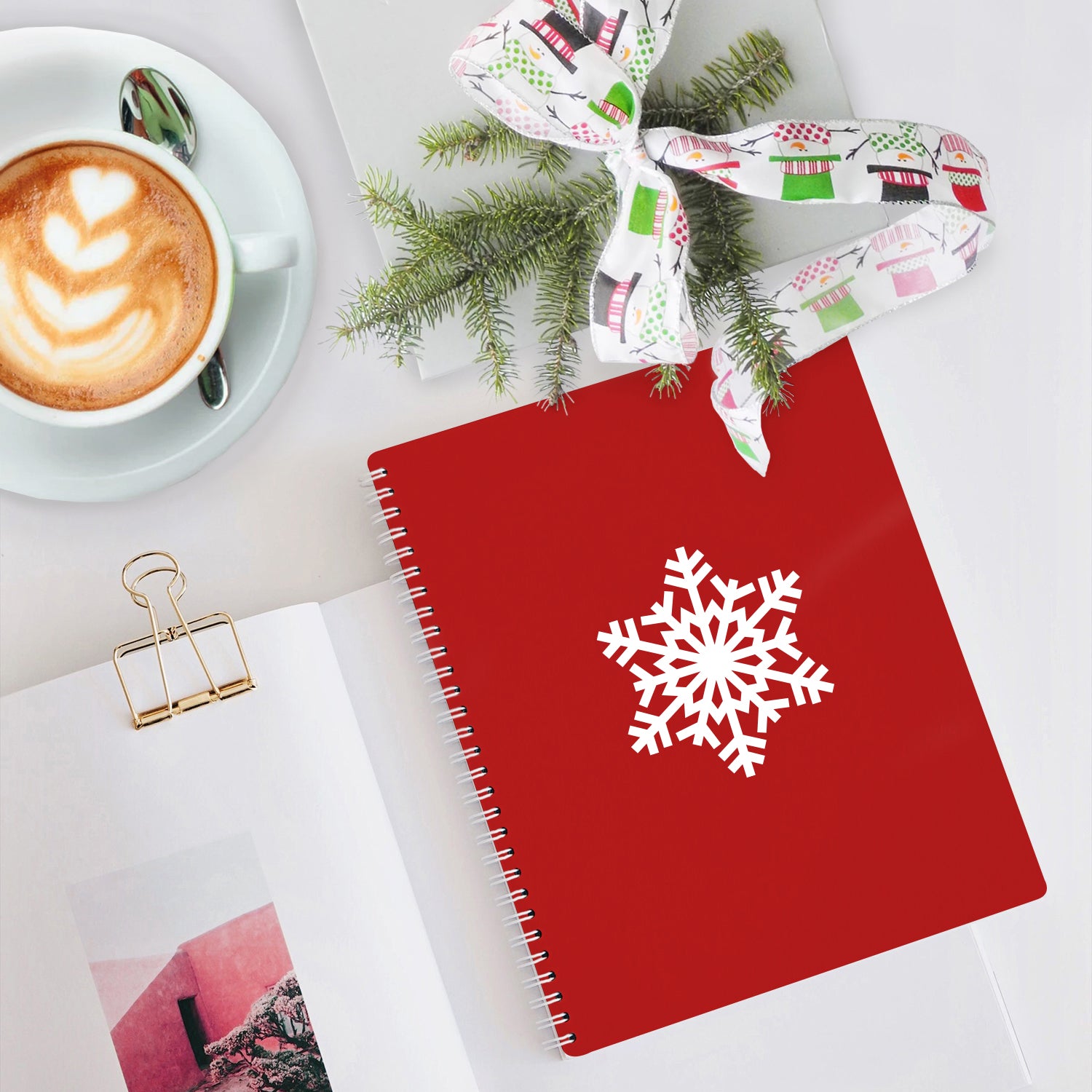 Vinyl Wall Art Decal - Little Snowflake - 6" x 5.5" - Cute Christmas Holiday Seasonal Decoration Sticker - Indoor Outdoor Wall Door Window Laptop Door Car Bumper Sticker Luggage Notebook Decor 660078125595