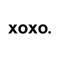 XOXO.- 12" x 2.5" - Cute Vinyl Wall Decal Sticker Art