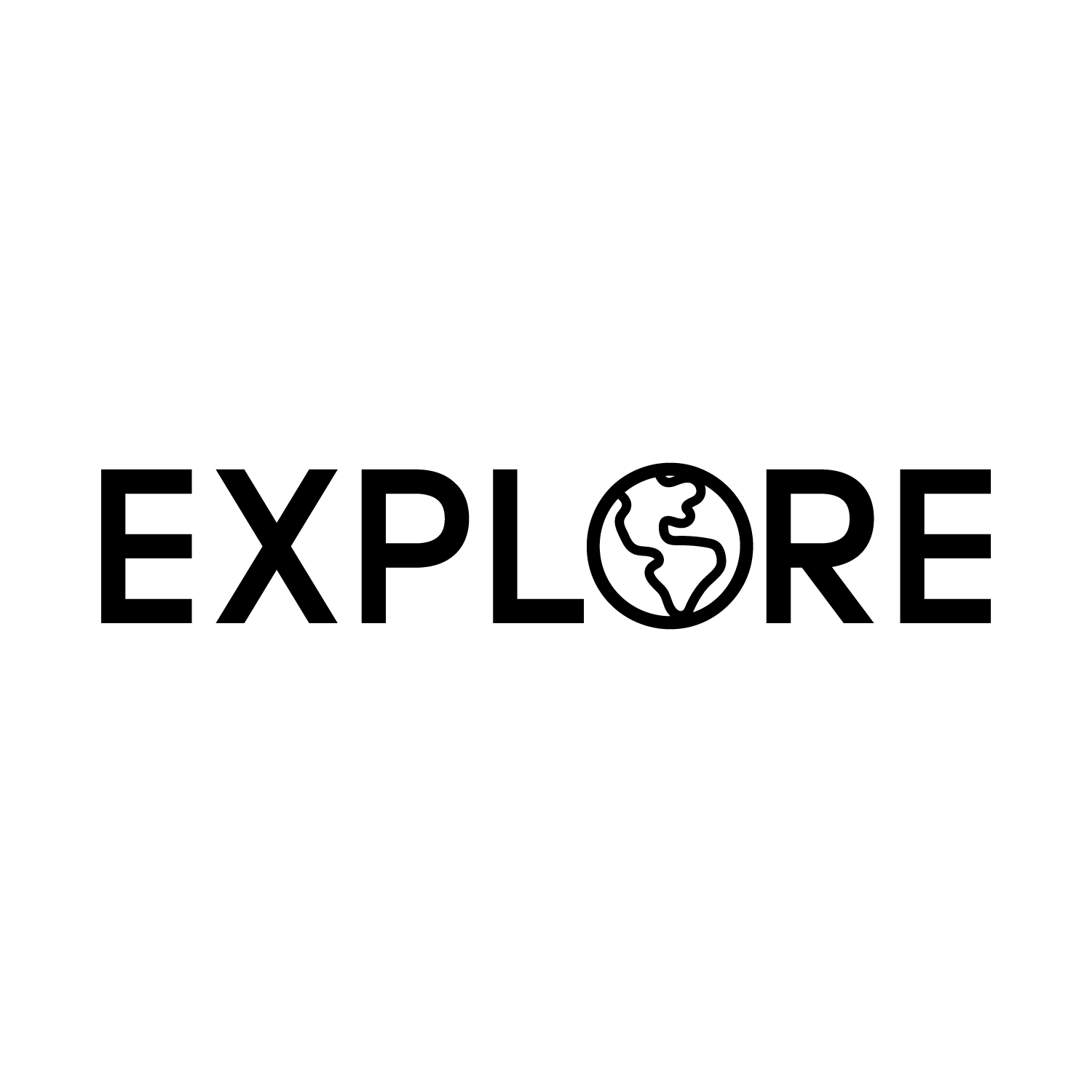Explore - 7.5" X 40" - Modern Travel Trendy