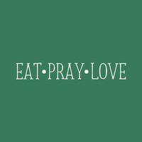 Vinyl Wall Art Decal - Eat Pray Love - 3.5" X 23" - Modern Life Quote For Home Bedroom Living Room Decoration Sticker - 660078171547