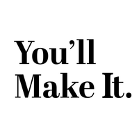 Vinyl Wall Art Decal - You'll Make It - 11.5" x 23" - Inspirational Workplace Bedroom Apartment Gym Fitness Decor - Encouraging Indoor Outdoor Home Living Room Office Decals 660078119860