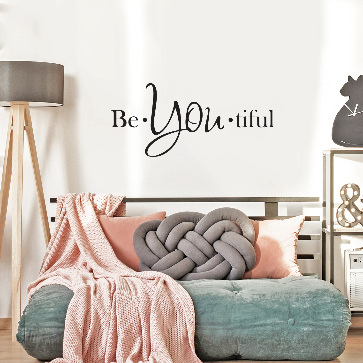 Black Large Beautiful Inspirational Wall Decal Art Decor Quote Sticker 660078080870