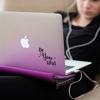 Motivational BeYouTiful Small Laptop and Tablet Vinyl Decal Sticker Art - 3" x 3" - Life Quotes Vinyl Decals - Removable Luggage Vinyl Stickers - Word Art Vinyls 660078080665