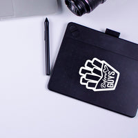 Fries Before Guys - Vinyl Laptop Stickers - 4" x 5" - Removable Vinyl Decals for Computers, Cars, Walls, Journals and Notebooks - Die Cut Vinyl Friendship Quotes 660078096970