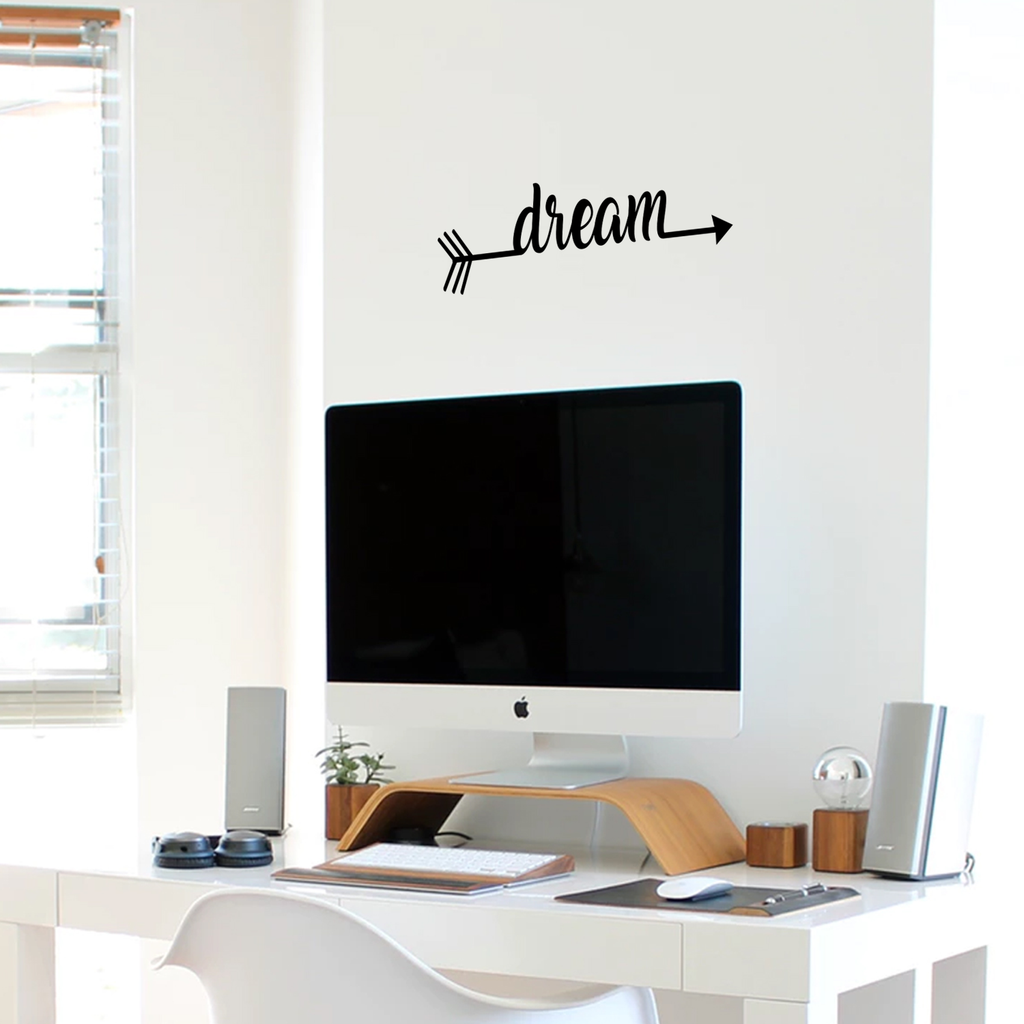 Dream Arrow - 23" x 6" - Cute boho girly decal